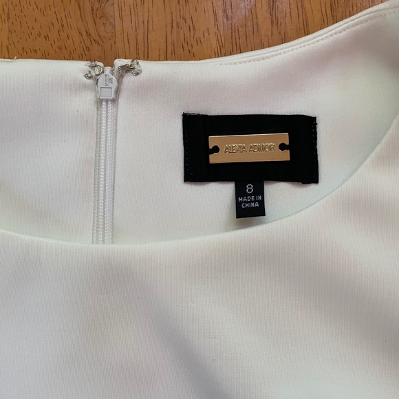 Boston Proper | Tropical Landscape Sheath Dress - Size 8 - Picture 5 of 5